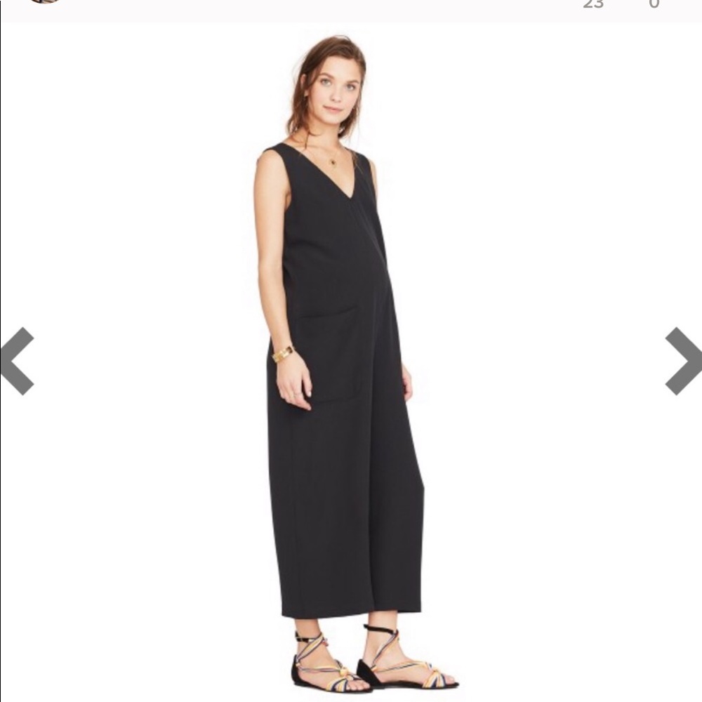 Hatch Alba Jumpsuit in Black
